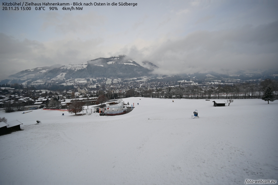 Kitzbühel Zielhaus - Hahnenkamm, 850 meter.